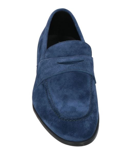 Doucal's Blue Loafers for men