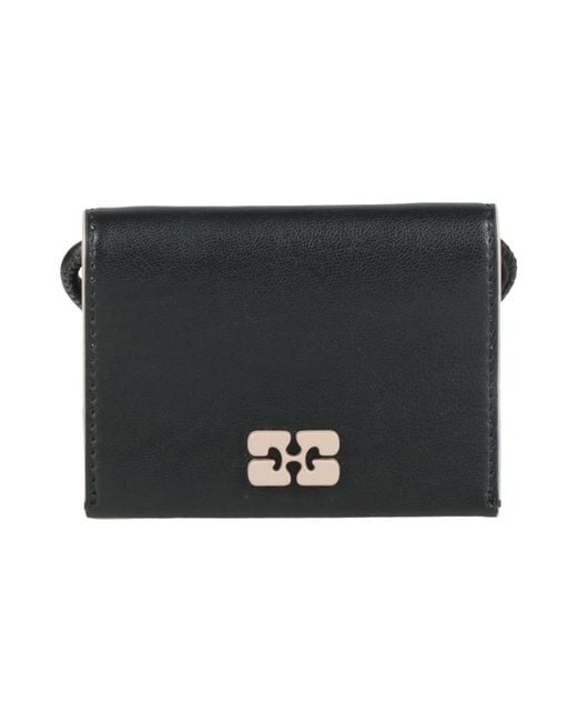Ganni Black Cardholder