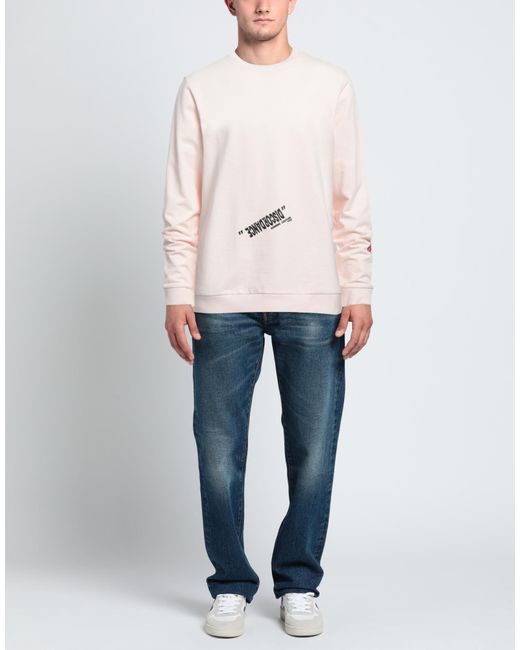Daniele Alessandrini Pink Sweatshirt for men