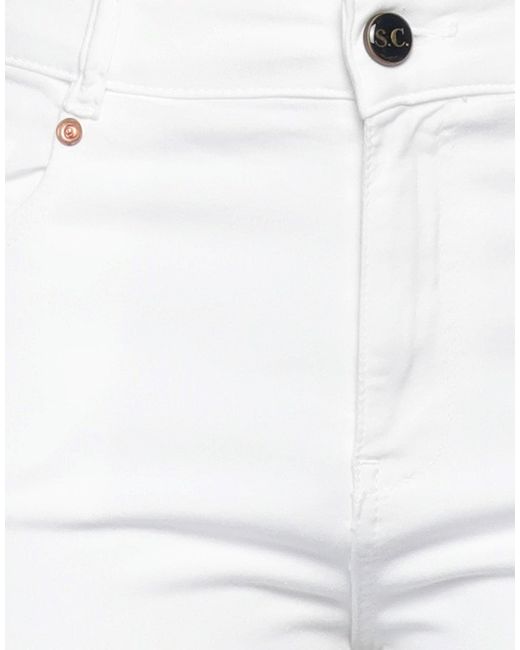 Semicouture White Trouser