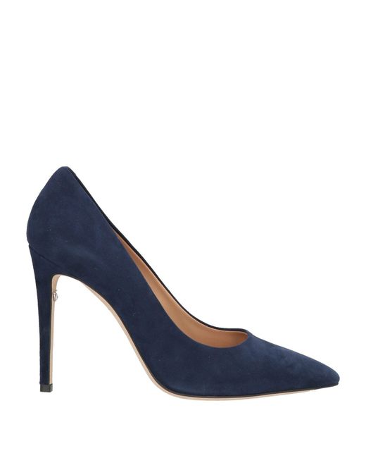 Ferragamo Blue Pumps