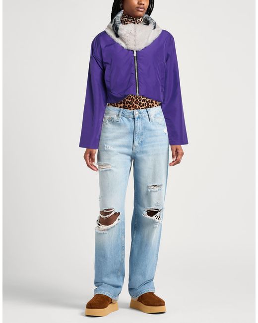 DISCLAIMER Purple Jacket Polyester