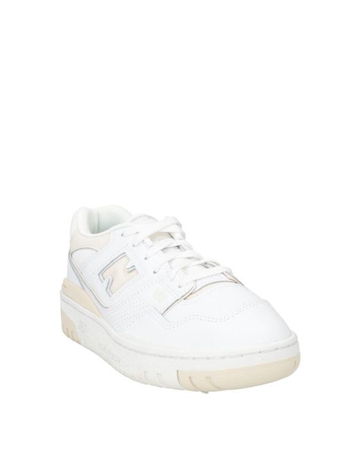 New Balance White Trainers
