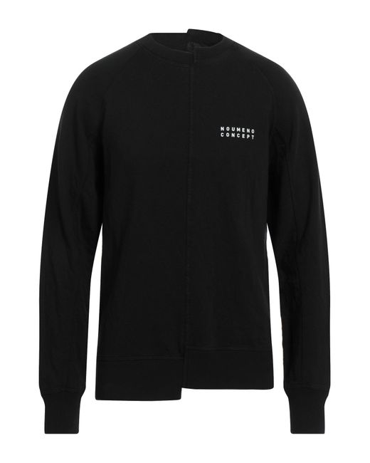 NOUMENO CONCEPT Black Sweatshirt for men