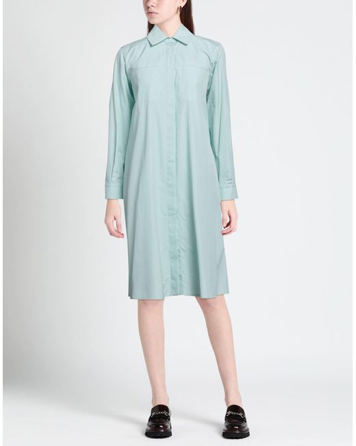 Max Mara Blue Midi-Kleid