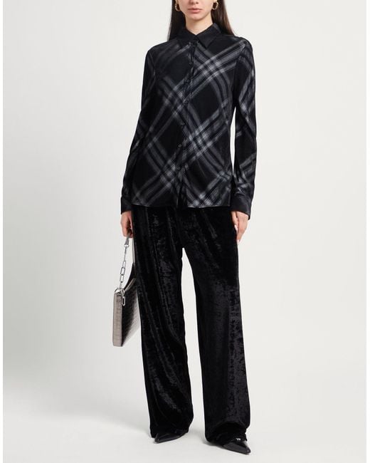 Burberry Black Shirt Viscose