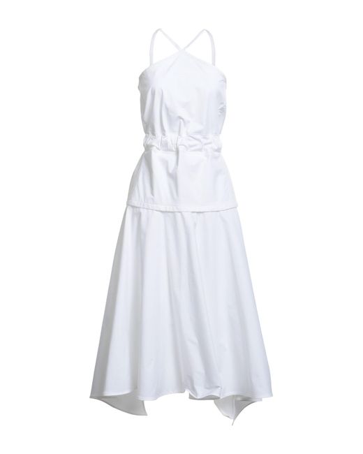 Proenza Schouler White Midi Dress