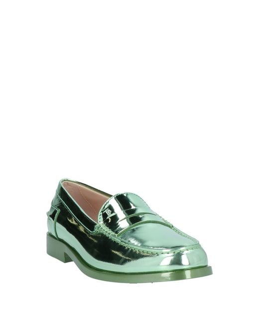 TOD'S HAPPY MOMENTS by ALBER ELBAZ Green Loafers