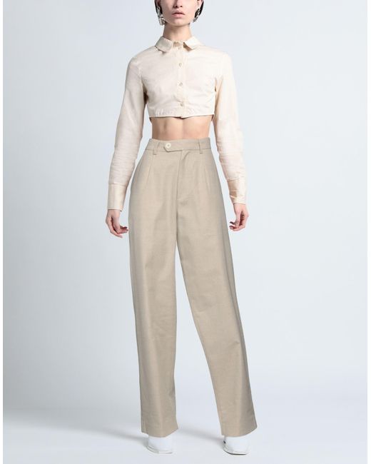 Can Pep Rey White Pants