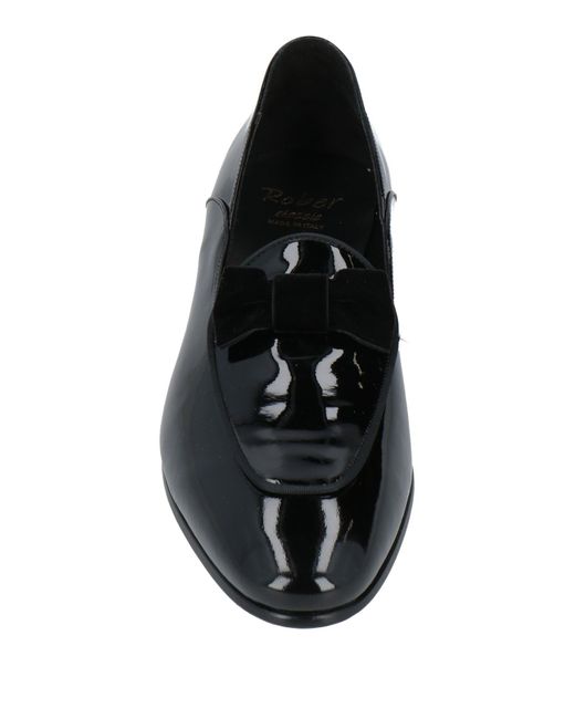 ROBER CLASSIC Mokassin in Black für Herren