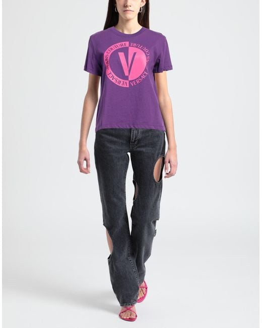 Versace Purple T-shirts