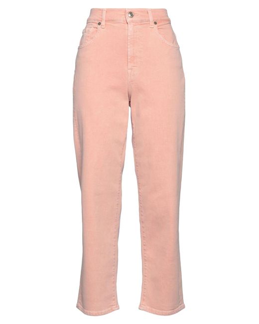 7 For All Mankind Pink Jeans