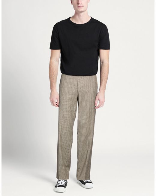 Boss Gray Pants Virgin Wool for men