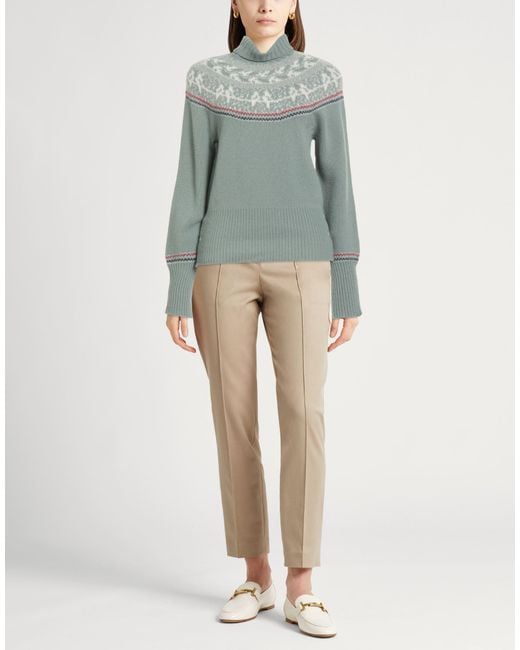 Thom Browne Blue Turtleneck