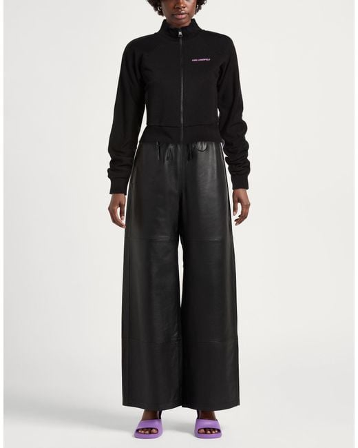 Karl Lagerfeld Black Sweatshirt