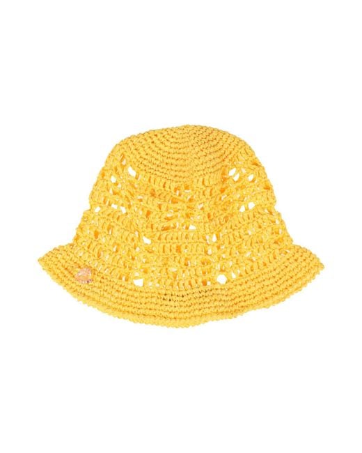 Maria La Rosa Yellow Hat