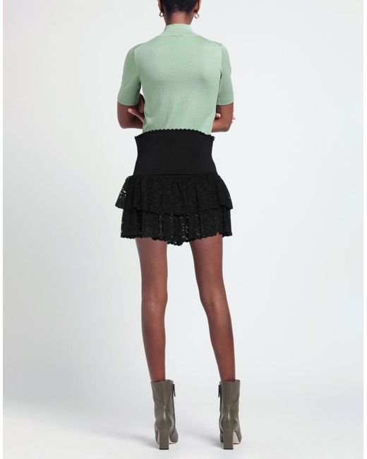 Alexandre Vauthier Black Mini Skirt