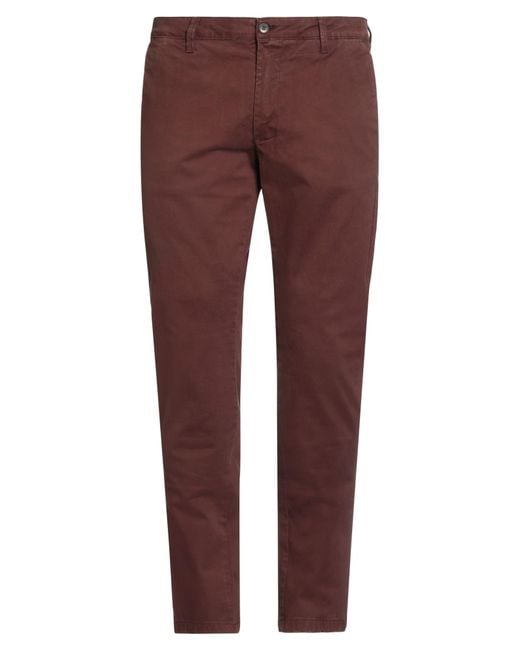 Squad² Purple Pants Cotton, Elastane for men