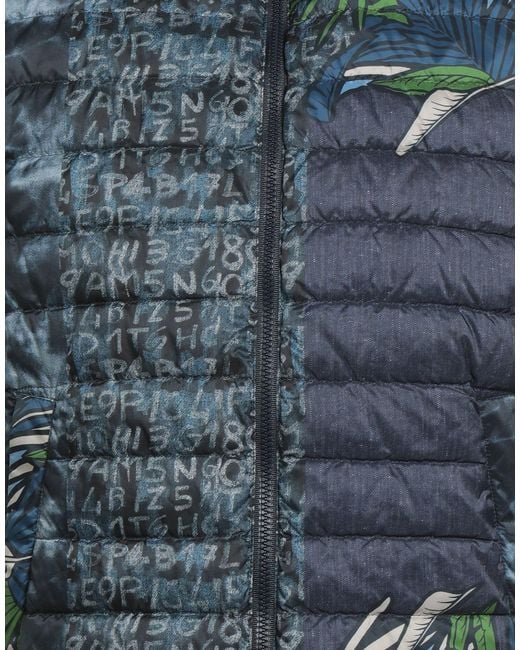 Herno Blue Vest Polyester for men