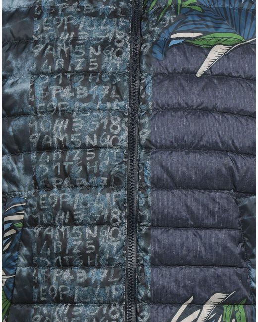 Herno Blue Vest Polyester for men