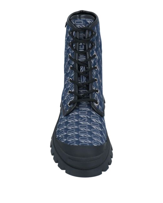 DSquared² Blue Ankle Boots for men