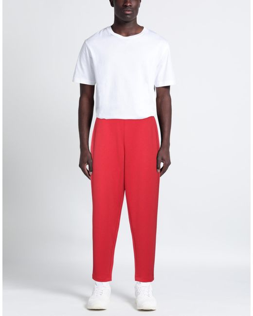 Ferrari Red Pants for men
