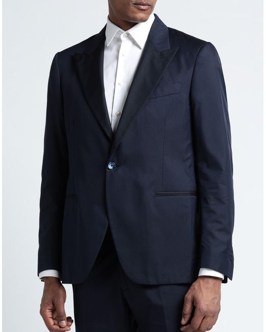 Bagnoli Sartoria Napoli Blue Suit for men