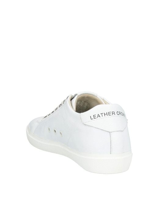 Leather Crown White Sneakers Leather for men