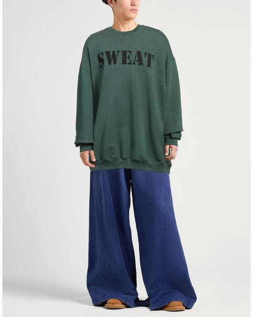 Vetements Green Sweatshirt for men