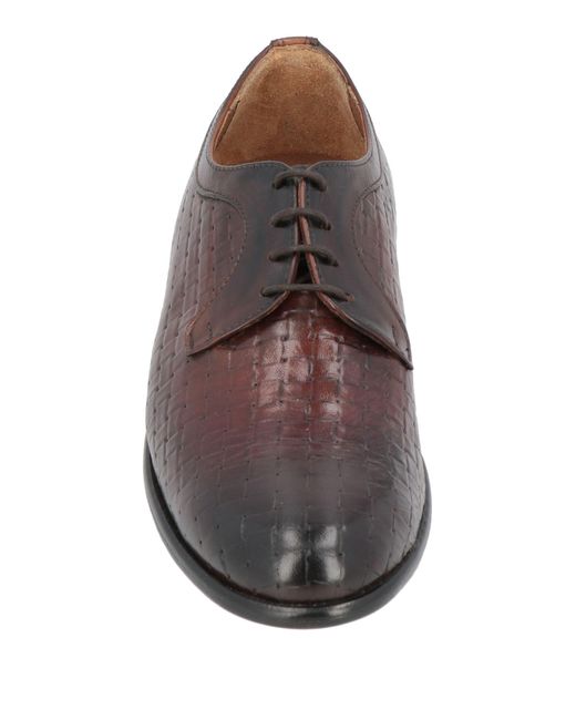 Zapatos de cordones Grey Daniele Alessandrini de hombre de color Brown