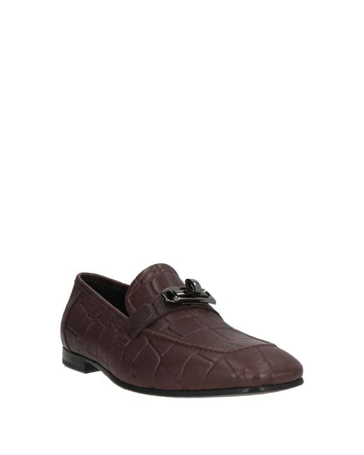 MICH SIMON Brown Loafer for men