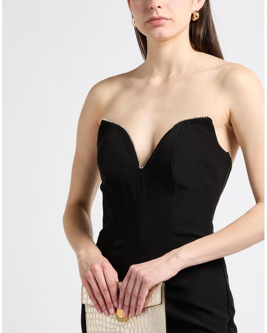 Jijil Black Jumpsuit Polyester, Elastane