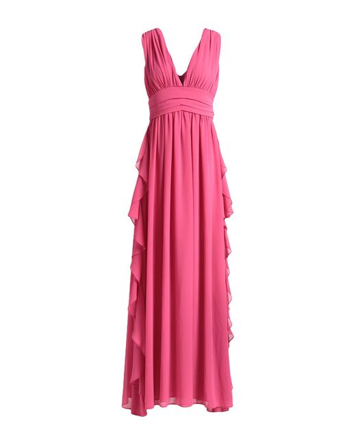 RUE DU BAC Pink Maxi Dress