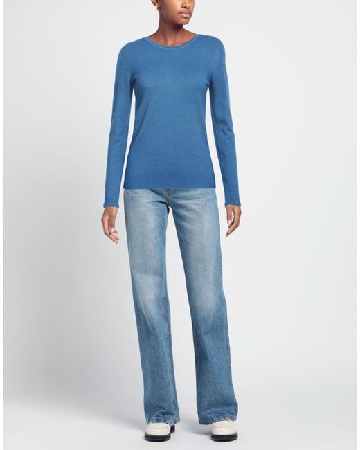 Pullover di Majestic Filatures in Blue