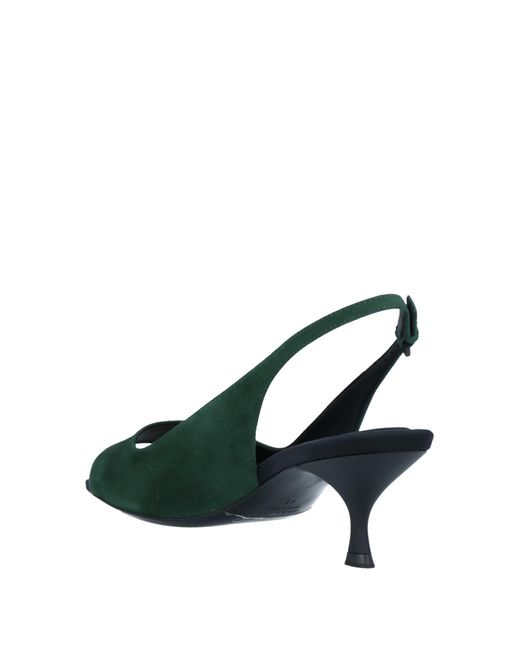 green sandals
