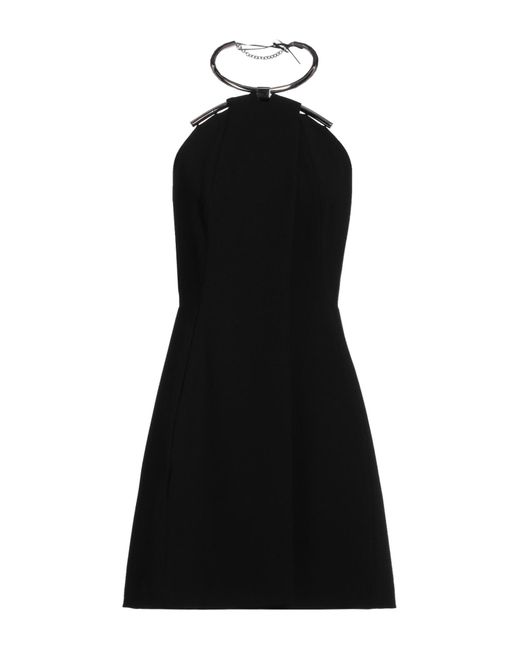 Mugler Black Mini Dress