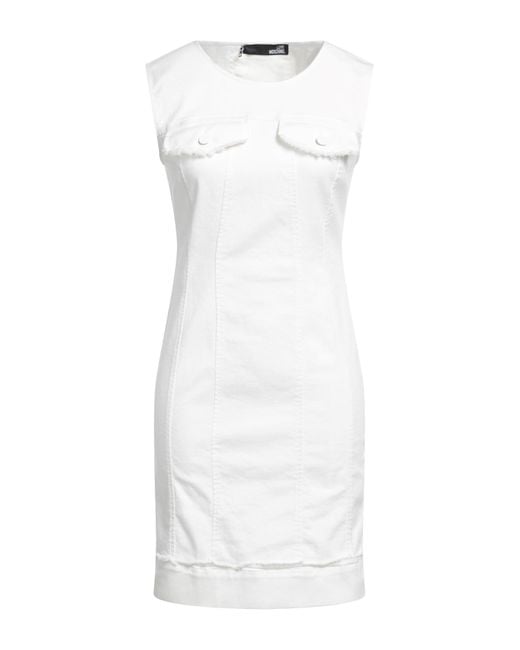 Love Moschino White Mini Dress