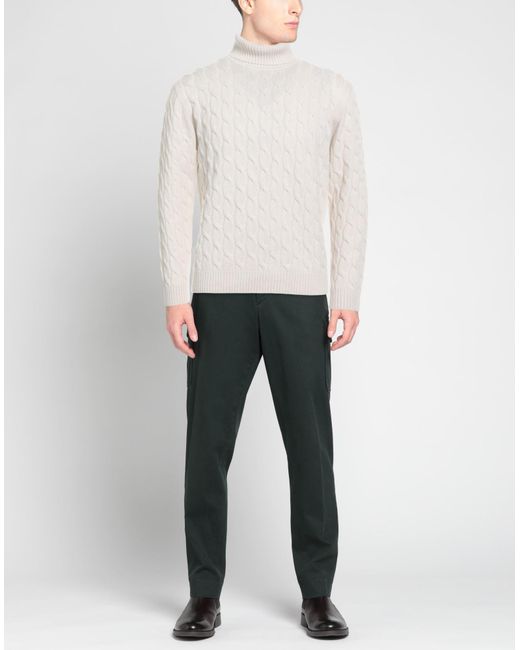 Luigi Borrelli Napoli Rollkragenpullover in White für Herren