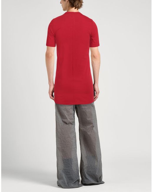Camiseta Rick Owens de hombre de color Red
