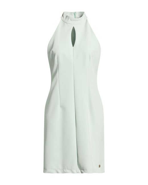 Yes Zee Blue Urban Chic Mini Dress Polyester, Elastane