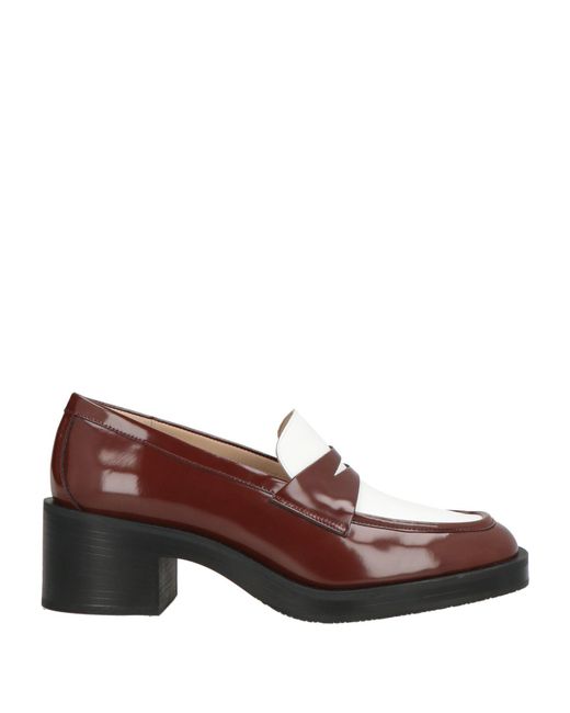 Stuart Weitzman Brown Loafers Leather