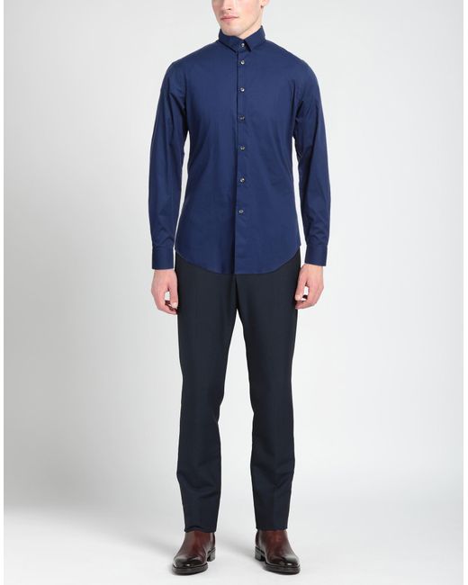 Pal Zileri Blue Shirt for men