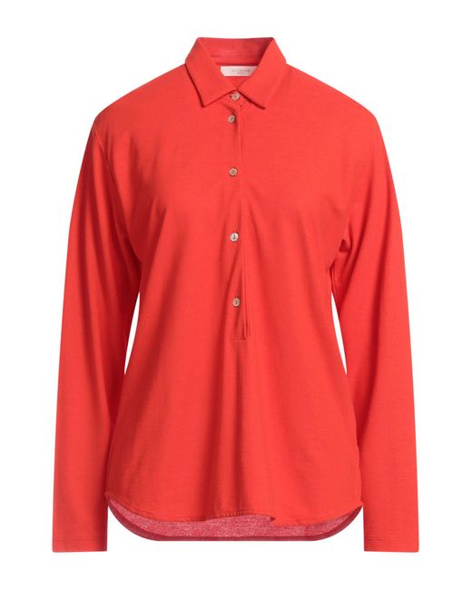 Zanone Red Polo Shirt