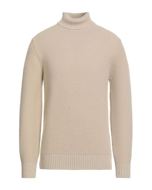 Circolo 1901 White Turtleneck Virgin Wool for men