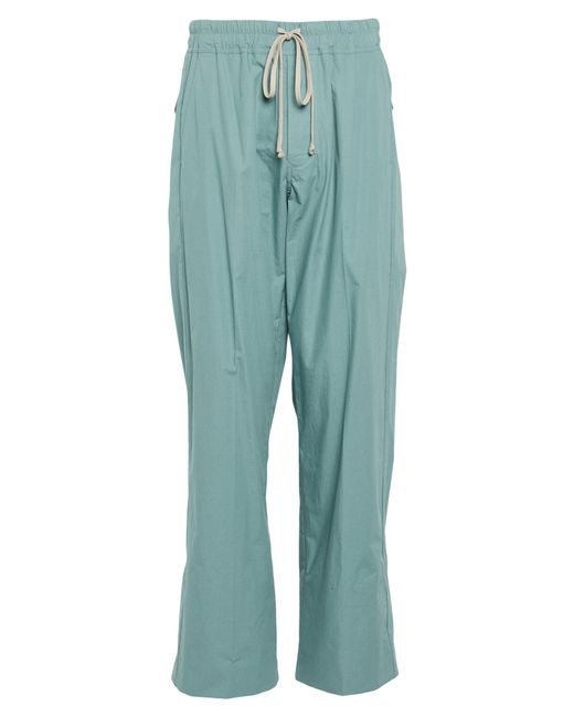 Rick Owens Blue Pants Cotton for men