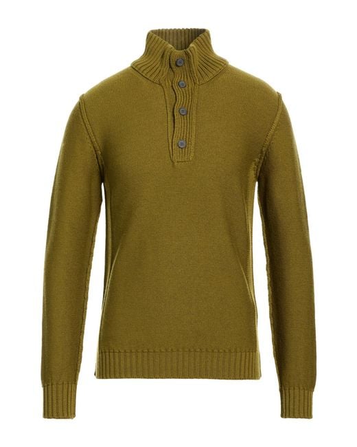 Col Roulé Alpha Studio pour homme en coloris Green