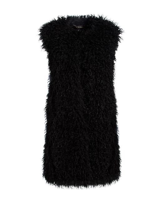 Just Cavalli Black Shearling & Teddy