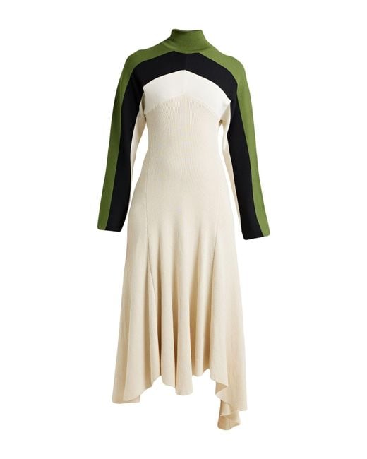 Jil Sander Natural Midi Dress