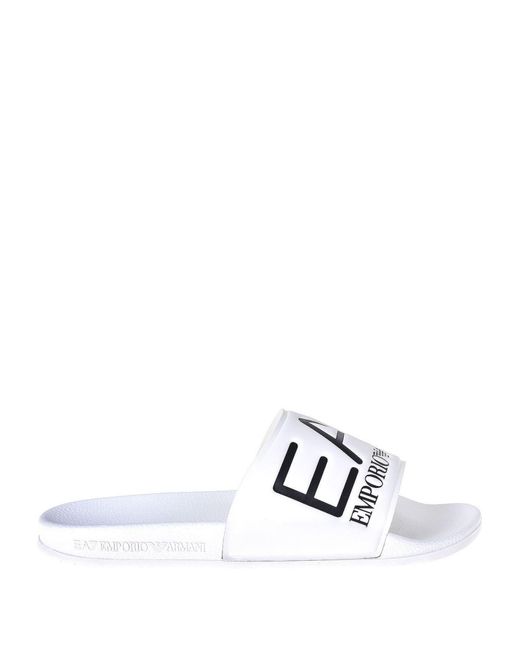 EA7 Sandale in White für Herren