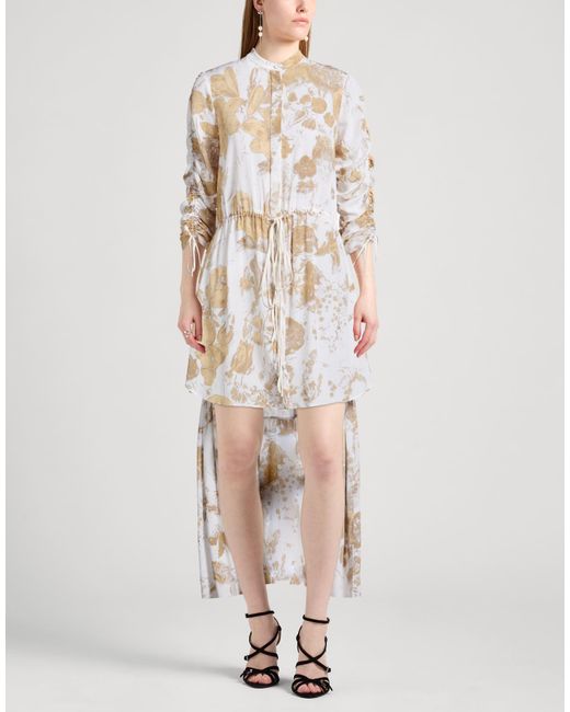 McQueen White Mini Dress